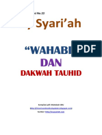 Wahabi N Tauhid