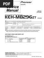 Service Manual: KEH-M8296