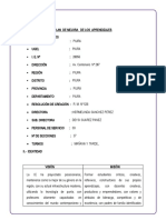 FORMATO PLAN  DE MEJORA   DE LOS  APRENDIZAJES