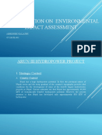 A Presentation On Environmental Impact Assessment