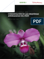 Plan Nacional de Conservación de Las Orquídeas Amenazadas de Perú PDF