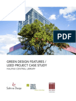 Green Design Features / Leed Project Case Study: Halifax Central Library