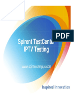 Spirent TestCenter IPTV V3a