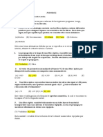 Fibras ópticas - Actividad 2 sobre características y propagación de la luz