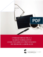 UNIDAD DIDÁCTICA 1. MARCO NORMATIVO COMUNITARIO EN PREVENCIÓN DE RIESGOS LABORALES-20-21