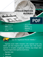 Organisasi Proyek Maktriks