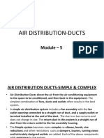 Module 05-Air Distribution - Ducts - 10 March 2017