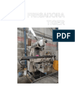 Fresadora Tiger F01805: Características y funcionamiento