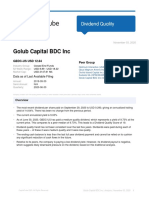CapitalCube - GBDC - GBDC US Dividend Quality - 6 Pages