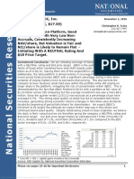 National Securities (US) - GBDC - Initiation - GBDC Initiation 2016 11 - 26 Pages