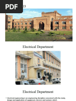 Case Study Electrical Department