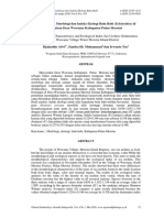 Morphological Characteristics and Ecological Index Sea Urchins (Echinoidea) in Wawama Village Water Morotai Island District