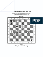 Schackproblem Svea #10_1892, svårt / The Frankenstein Chess Puzzle