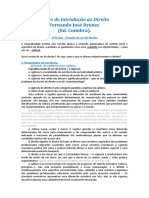 O Modo de Ser do Direito - Fernando Bronze em Lições de Introdução ao Direito