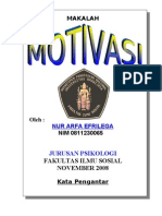 Makalah Motivasi