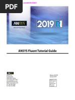 ANSYS Fluent Tutorial Guide 2019