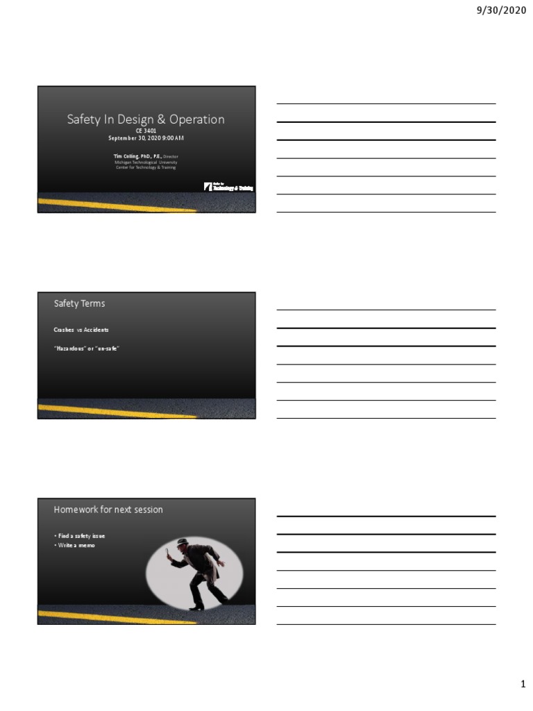 Safety in Design & Operation | PDF | Traffic Light | Traffic