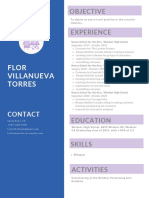 Flor Villanueva Torres Resume