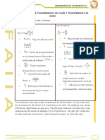 Analogias Entre Transferencia de Calor Y Transferencia de Masa