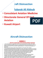 Aircraft Disinsection Methods