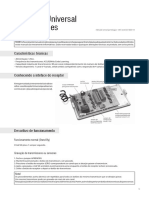 Manual de Instruções Receptor Universal - Revisão 0