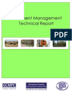 Pavement Management Technical Report Summary