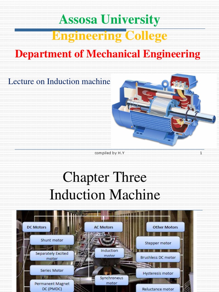 Induction Machine Overview and Analysis | PDF | Electric Motor ...