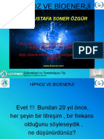 Mustafa Soner Özgür - Hipnoz Ve Bioenerji