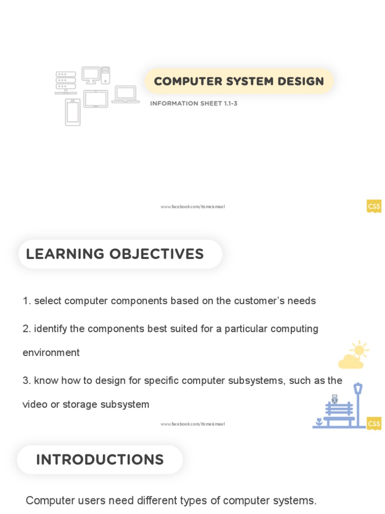1.1-3 Computer System Design PowerPoint | PDF | Workstation ...