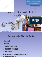 Sesion 2-3 Taller Tesis I