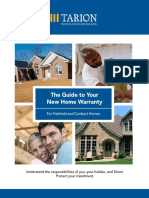 The Guide To Your New Home Warranty: For Freehold and Contract Homes