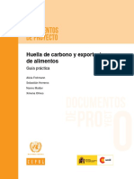 Documentos de Proyecto: Huella de Carbono y Exportaciones de Alimentos