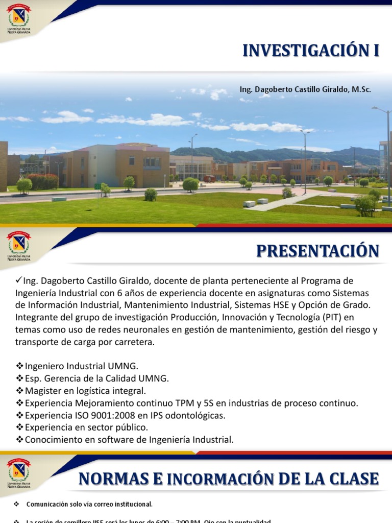 Introducci N A La Asignatura | PDF | Ciencia y Tecnología | Science