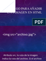 Código para Añadir Una Imagen en HTML