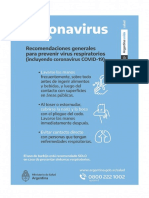 Coronavirus Infografias Recomendacion