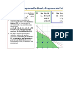 Diferencia entre Programación Lineal y Entera