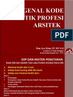 Etik Profesi Arsitek - PT 1