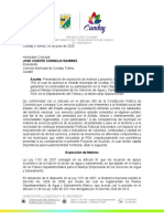 Proyecto de Exposición de Motivos y Acuerdo Municipal Vinculacion Pda 2020..