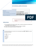 Aplicaciones de La Derivada