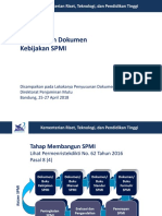 Menyusun Dokumen Kebijakan SPMI Dan Manual SPMI NSD - Bandung