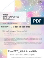 Abstract Light Background With Colorfull PowerPoint Templates Widescreen