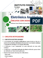 6 - Eletrônica Geral - IfS - DIODO - Circuitos Retificadores 2019-2