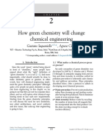 How Green Chemistry Will Change Chemical Engineering: Gaetano Iaquaniello, Agnese Cicci