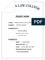 Project Work: Topic:-:-Political Science