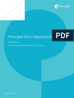 Principal DALI Opportunities Fund: Interim Report For The Financial Period Ended 31 May 2020