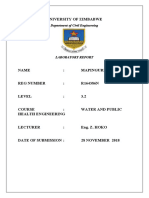 University of Zimbabwe: Department of Civil Engineering