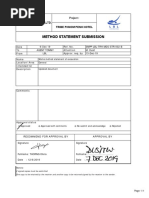 Method Statement Submission: SMPP Riverside Co.,Ltd. Tribe Phnom Penh Hotel