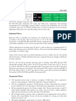 Industrial News: Dow 12,391.25 +73.11 +0.59% S&P 500 1,343.01 +2.58 +0.19% Nasdaq 2,833.95 +2.37 +0.08%