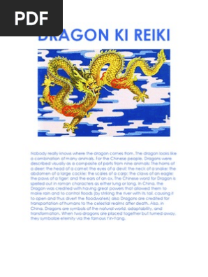 Dragon Ki Reiki Dragon