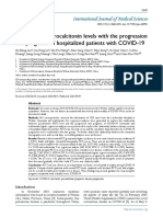 Association of Procalcitonin Levels With The Progression and Prognosis of Hospitalized Patients With COVID-19